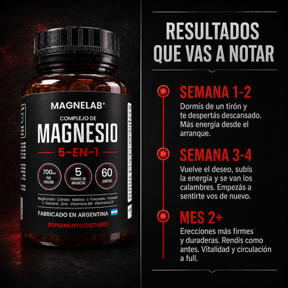 Magnelab® Gomitas de Magnesio 5 en 1