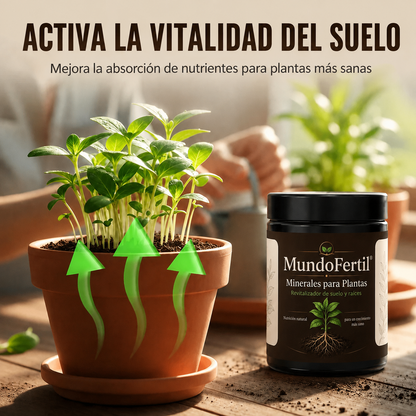 MundoFértil . Minerales para plantas