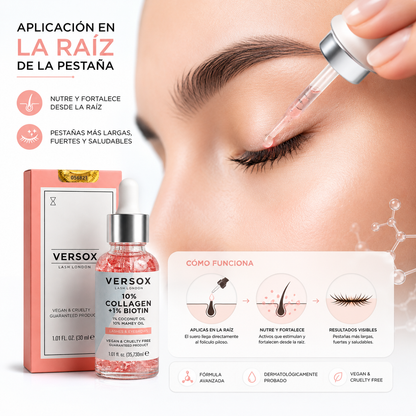 VersoxMx® - Activa pestañas y cejas