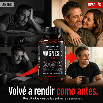 Magnelab® Gomitas de Magnesio 5 en 1