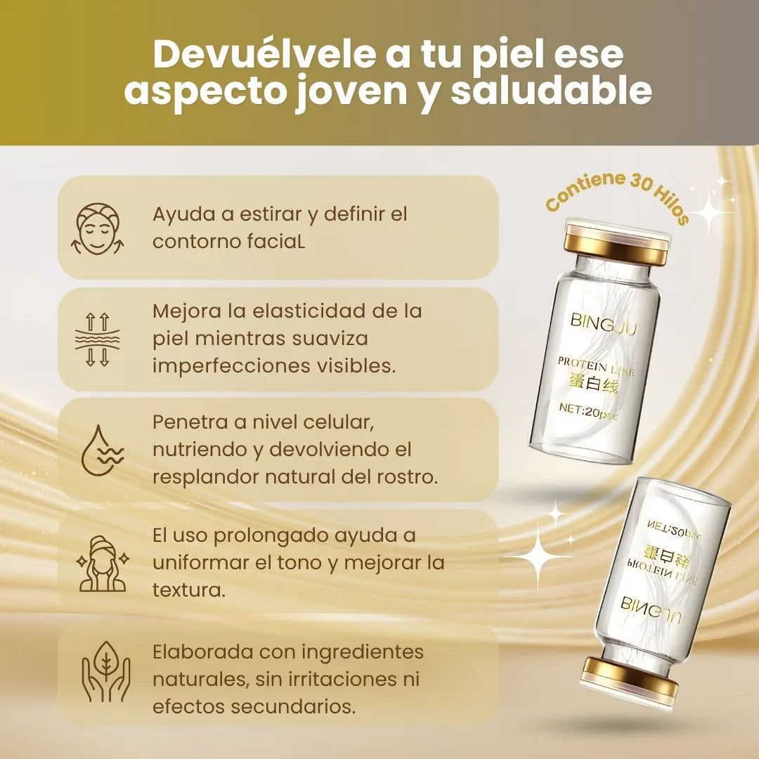 Set hilos tensores absorbibles de colágeno + Serúm 🎁