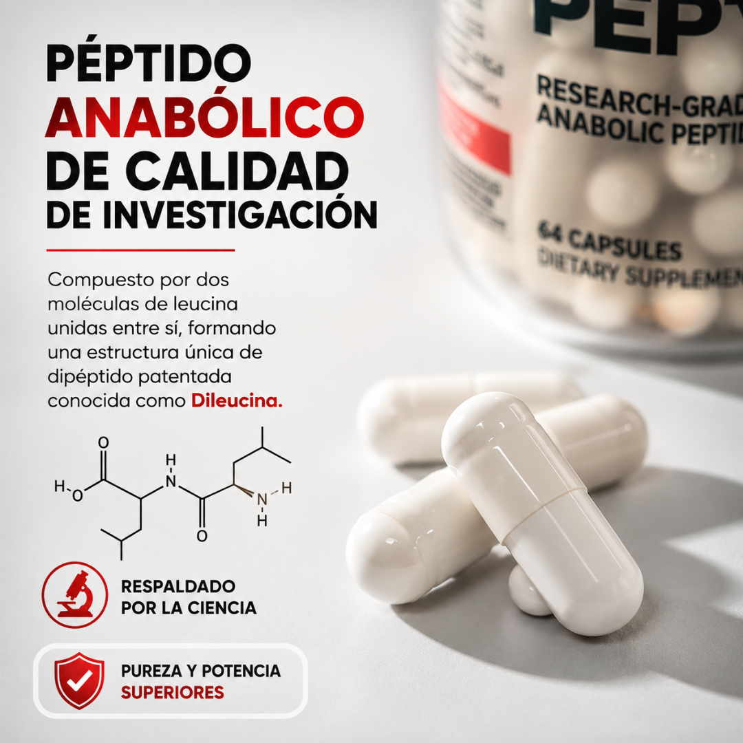 MUSCLE PEPTIDE® – Apoyo muscular y rendimiento masculino
