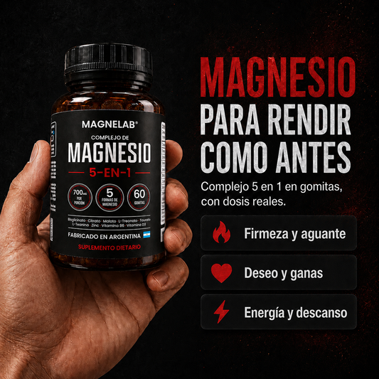 Magnelab® Gomitas de Magnesio 5 en 1