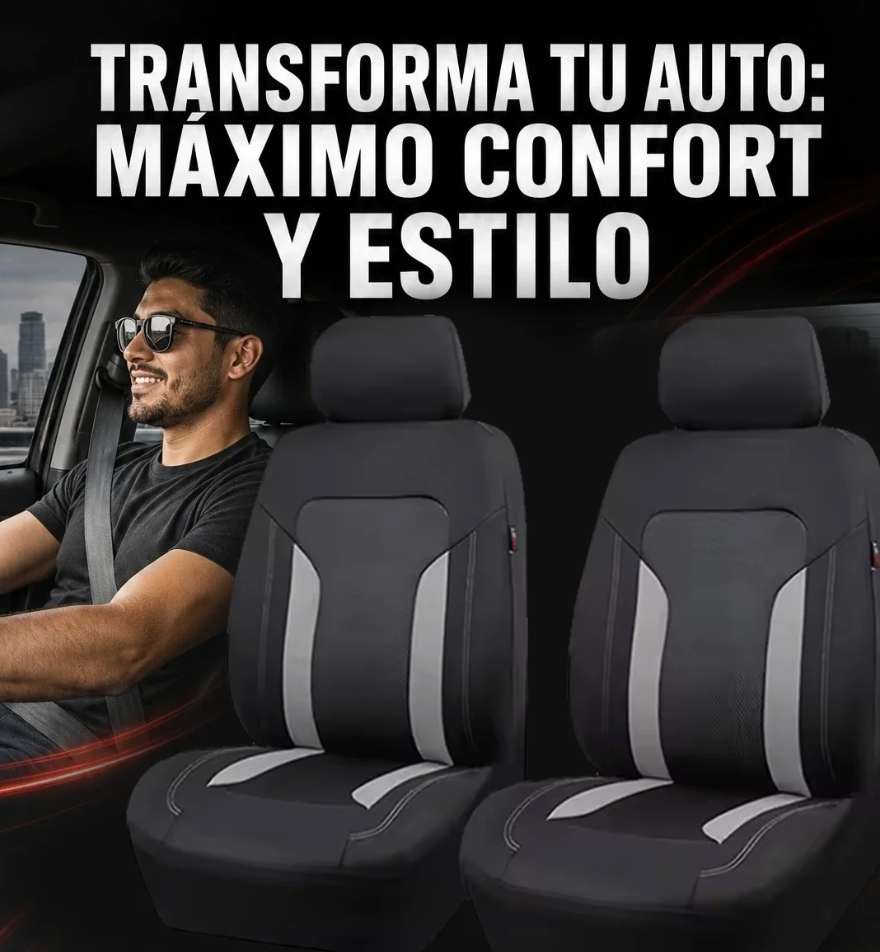 FORROS UNIVERSALES PARA AUTOS JUEGO PARA LOS 5 ASIENTOS