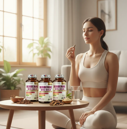 BERBERINE 1000mg - Apoyo al cuidado y control de la diabetes.