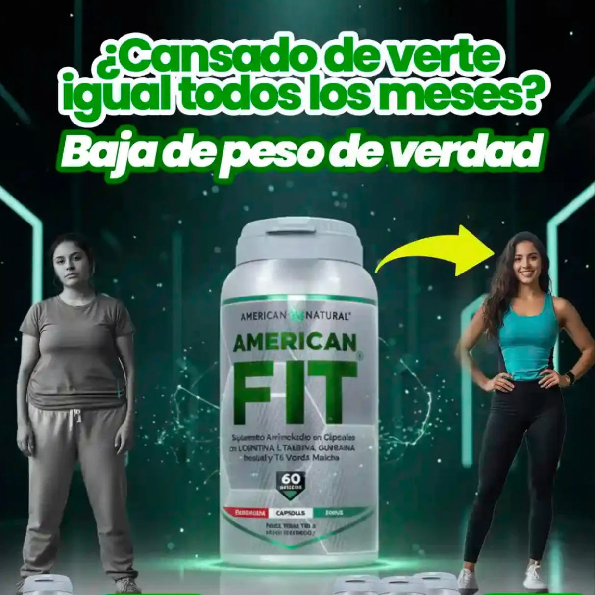 American Fit -Reduce la grasa localizada