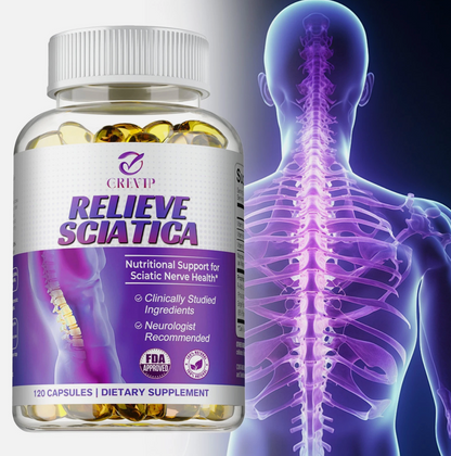 RELIEVE SCIATICA 120 CAPS NERVE HEALTH