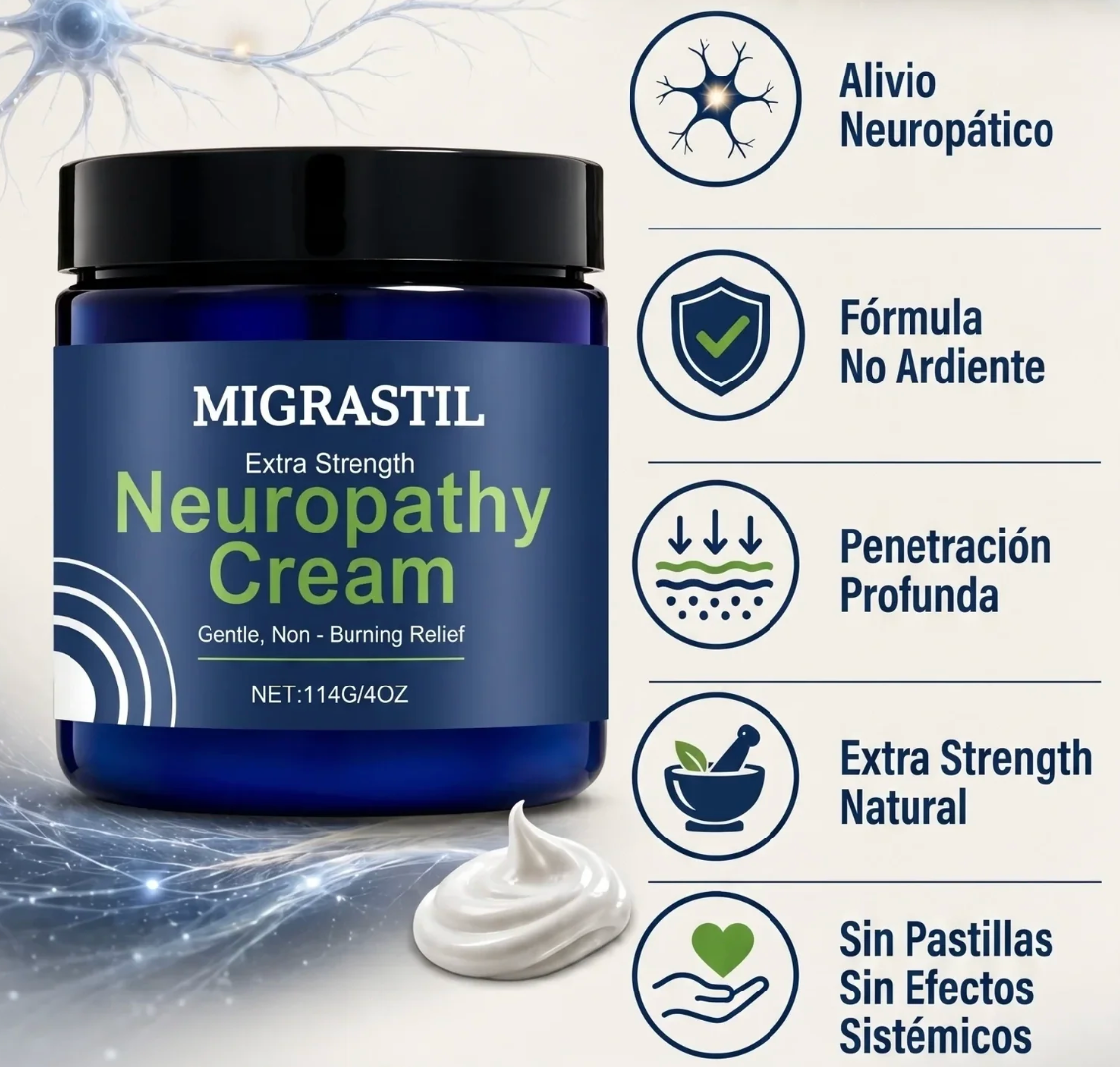 Migrastil® — Alivio Tópico para Síntomas de Neuropatía