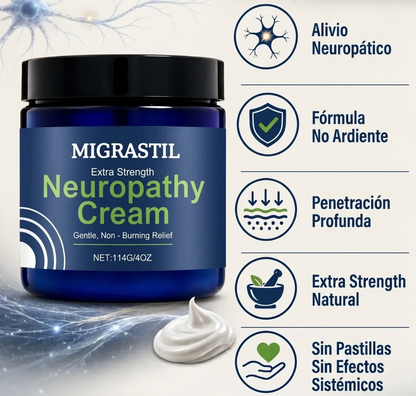 Migrastil® — Alivio Tópico para Síntomas de Neuropatía