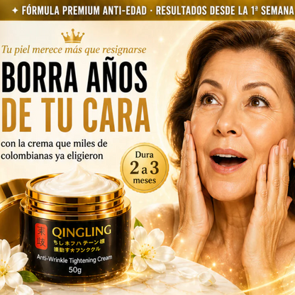 QINGLING - Suavizar la apariencia de líneas finas y arrugas.