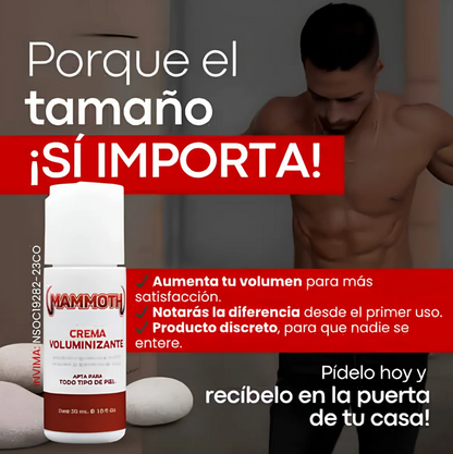 MAMMOTH — Crema Íntima Masculina