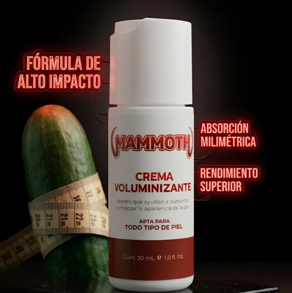 MAMMOTH — Crema Íntima Masculina