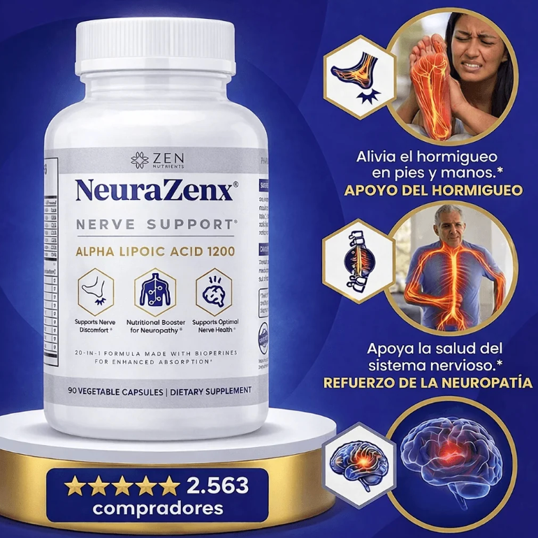 Neurazenx - Alivio en la neuropatia