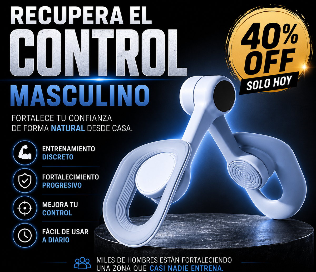 DrNuro™ Entrenador de Suelo Pélvico: La solución natural para un rendimiento y una confianza duraderos.