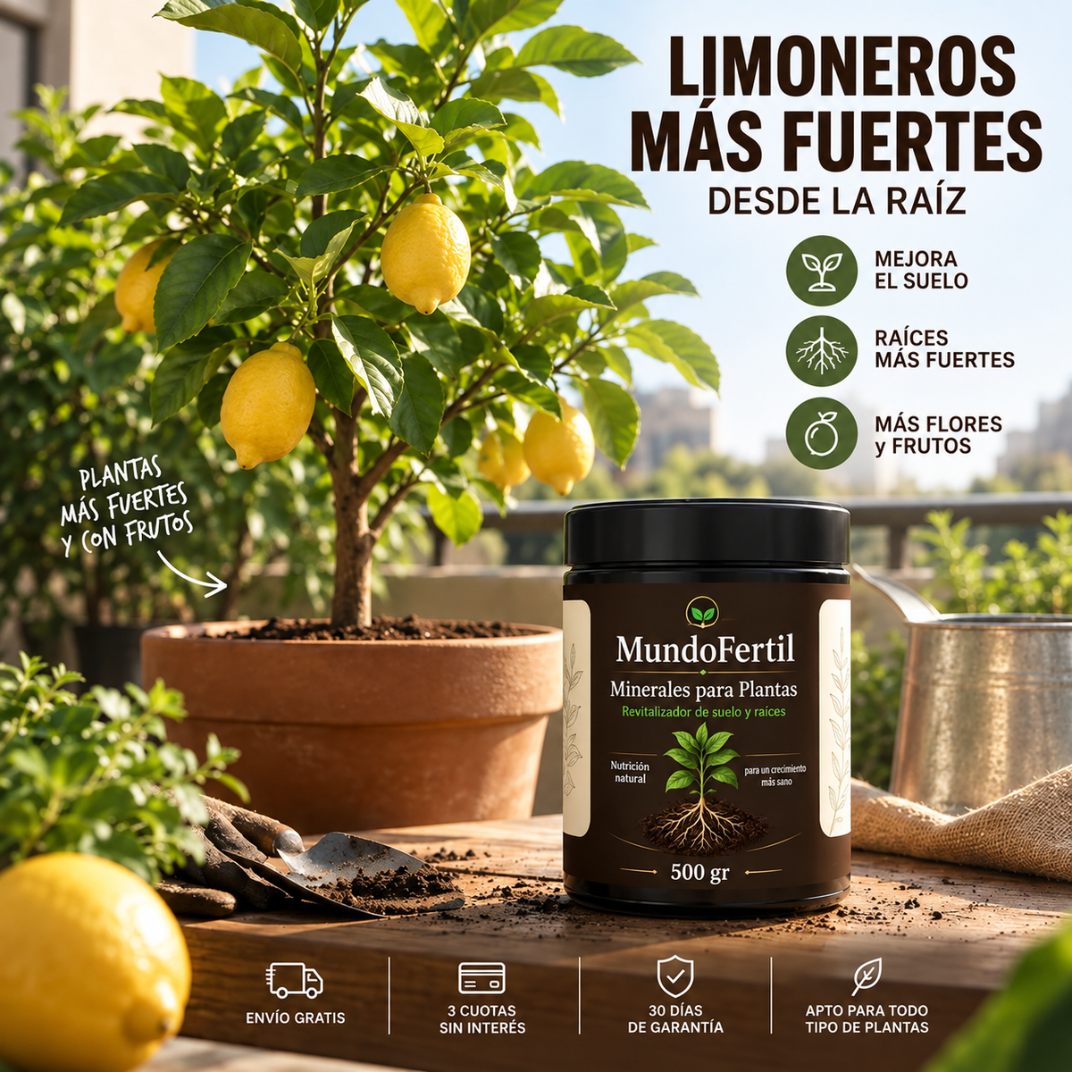 MundoFértil . Minerales para plantas