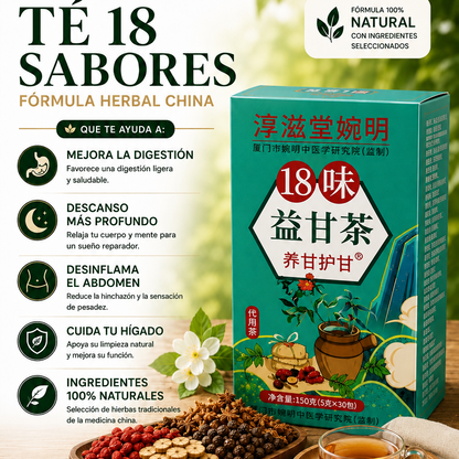 TÉ YIGAN CHINO X30 —Tu Bienestar para Sentirte Ligero y Saludable