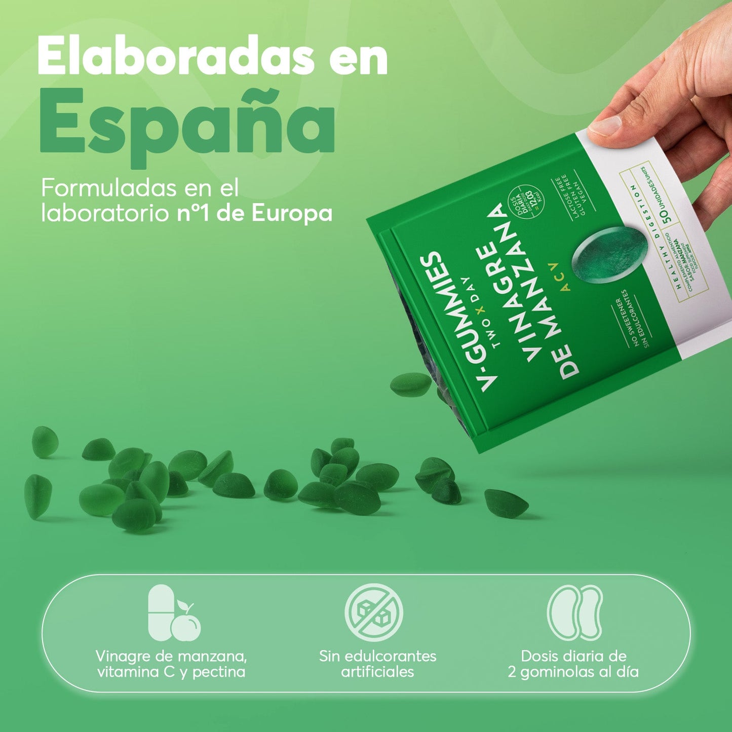 V-Gummies | Gominolas Vinagre de Manzana