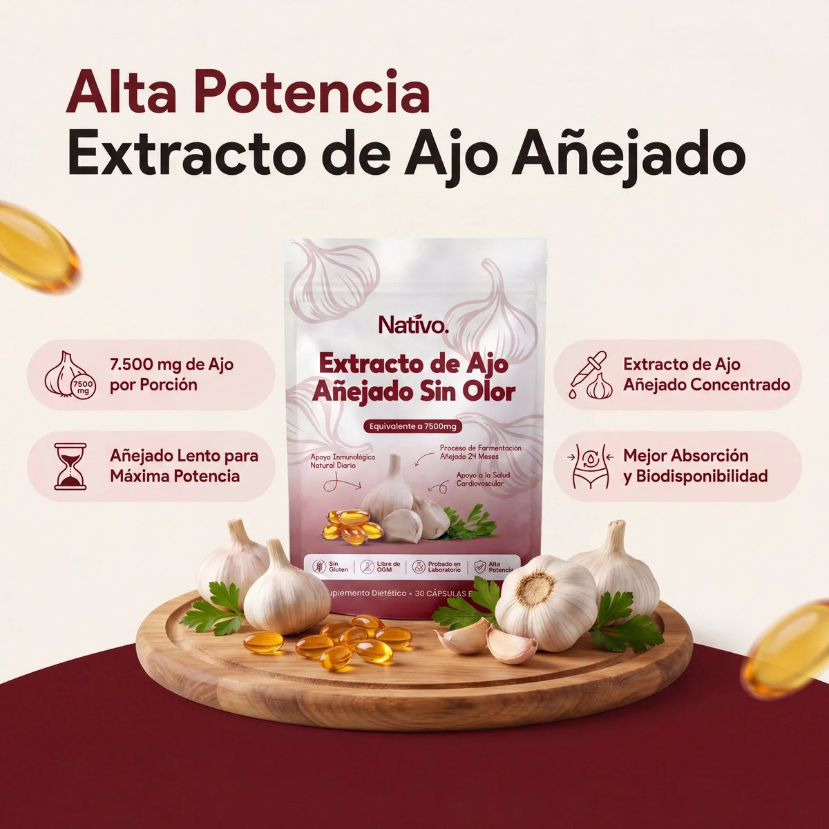 Extracto de Ajo Añejado