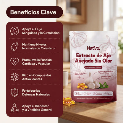 Extracto de Ajo Añejado