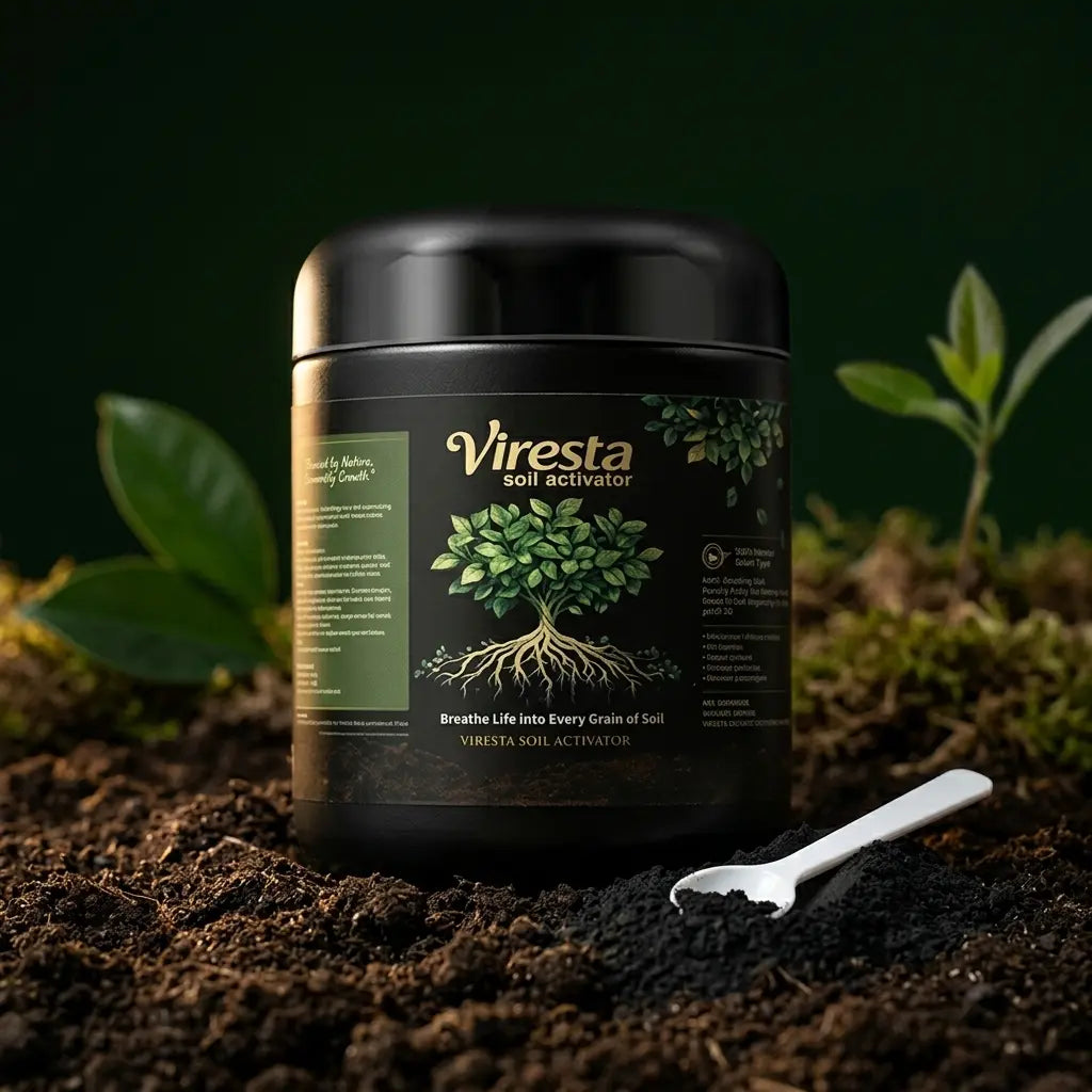Viresta Soil Activator — Plantas Más Verdes y Fuertes en Días 🌱