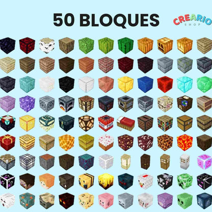 100 Bloques Magnéticos CREARIO™
