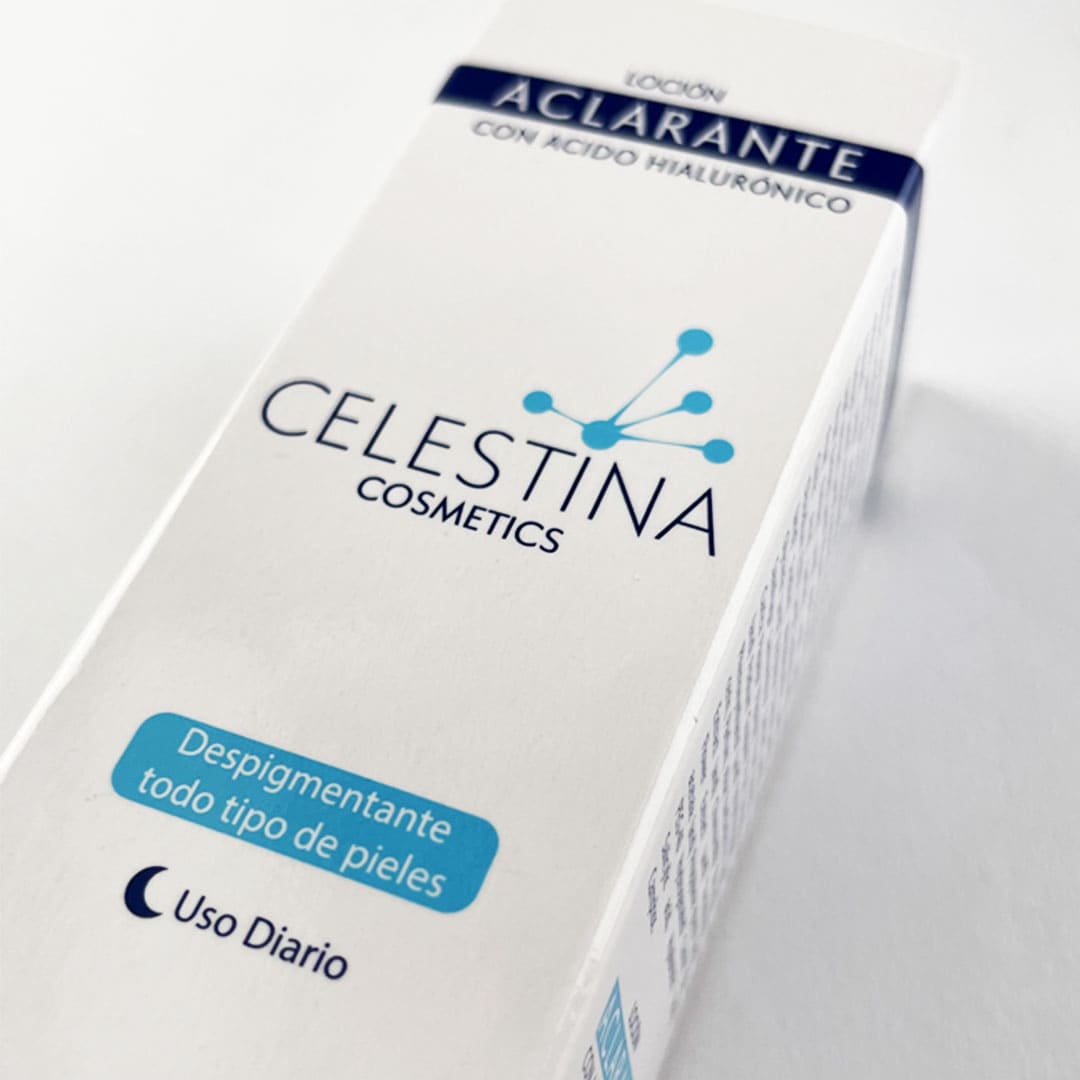 Celestina Aclarante – Loción despigmentante para manchas en axilas, cuello, entrepierna y rostro