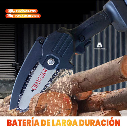 MOTOSIERRA DE MANO INALÁMBRICA