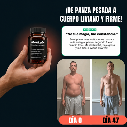 MenLab® - Recuperá un aspecto firme y masculino.