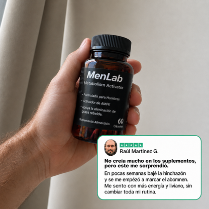 MenLab® - Recuperá un aspecto firme y masculino.