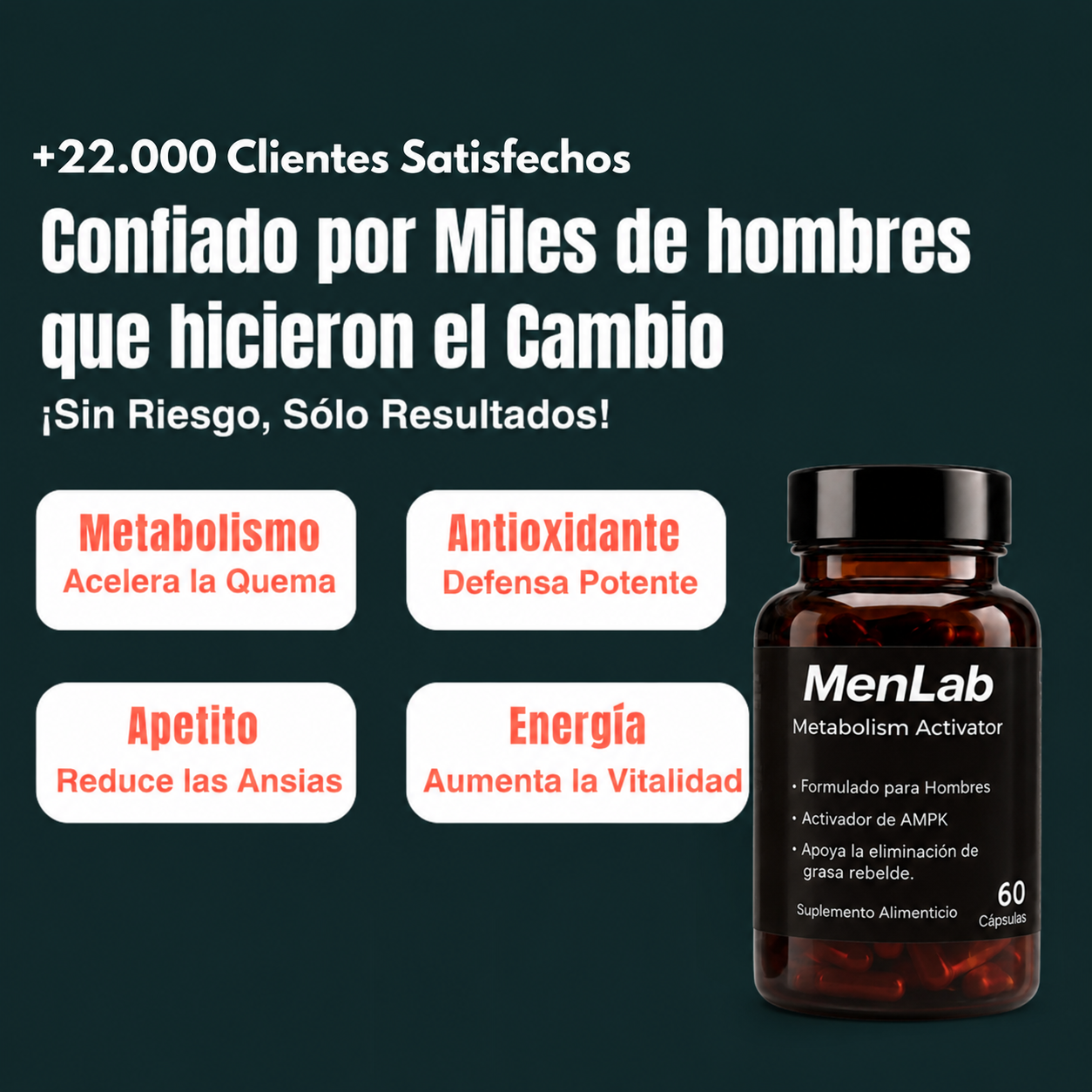 MenLab® - Recuperá un aspecto firme y masculino.
