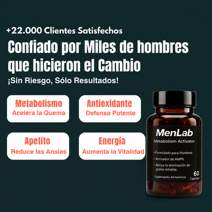 MenLab® - Recuperá un aspecto firme y masculino.