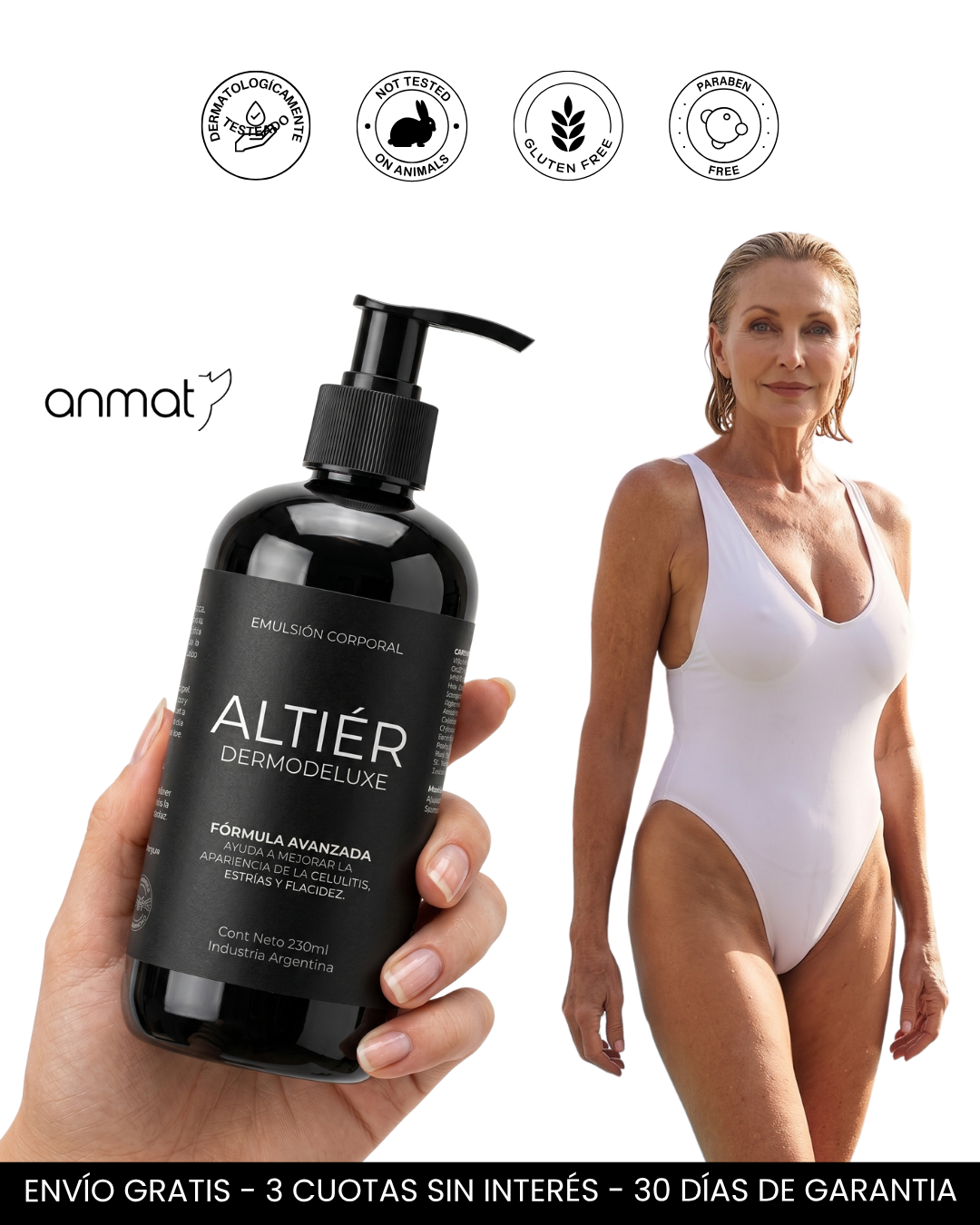 DERMODELUXE - Dermocosmético para lipedema y celulitis avanzada