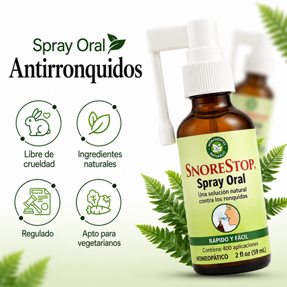 Spray oral antironquidos SnoreStop
