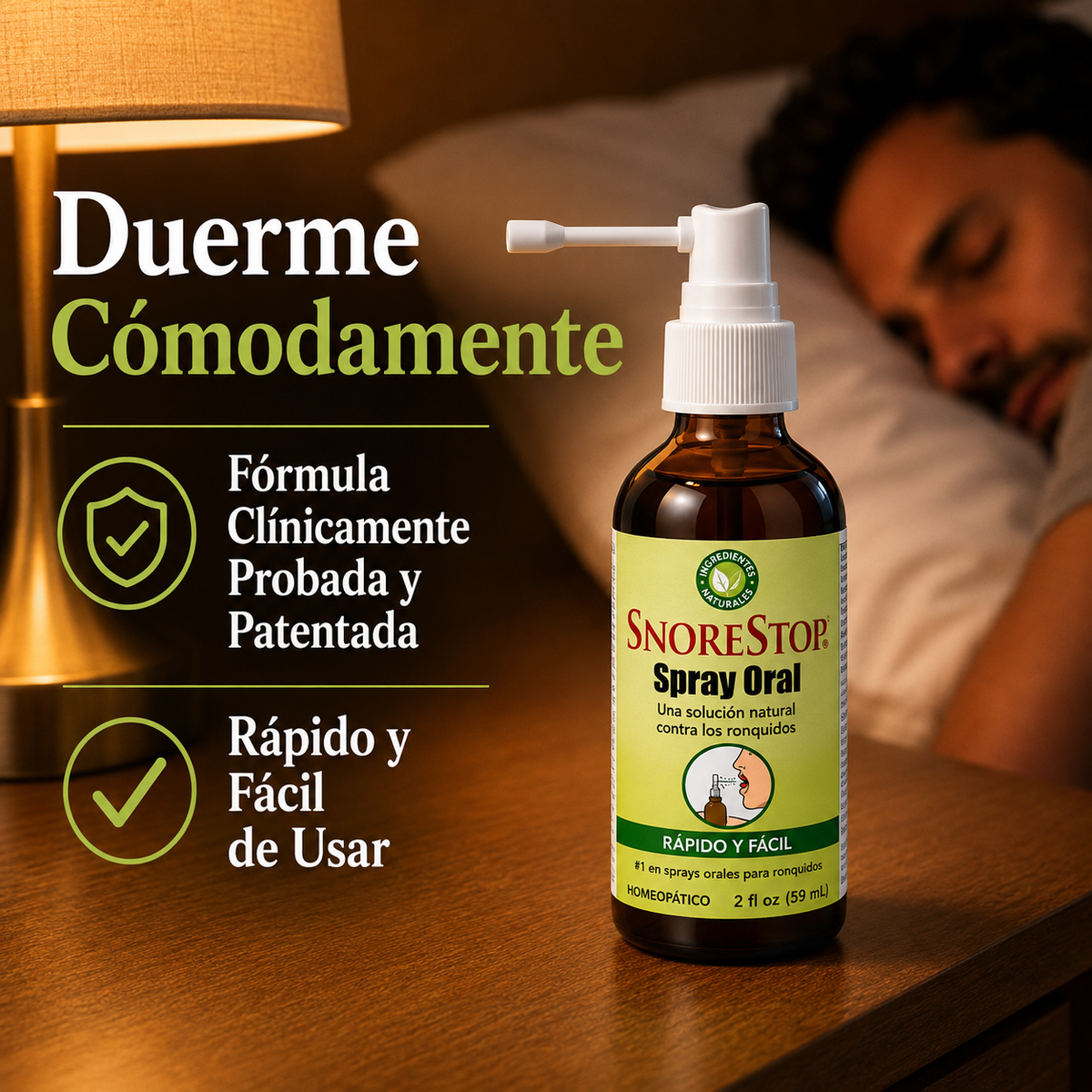 Spray oral antironquidos SnoreStop