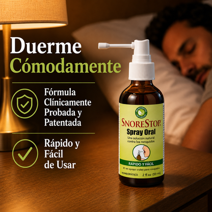 Spray oral antironquidos SnoreStop