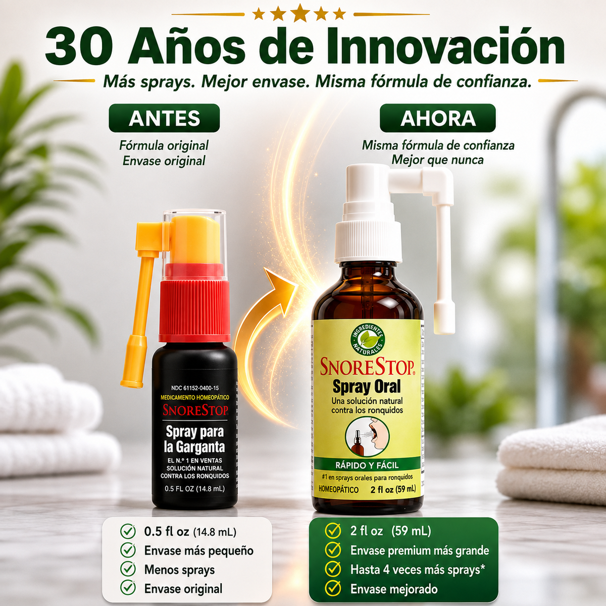 Spray oral antironquidos SnoreStop