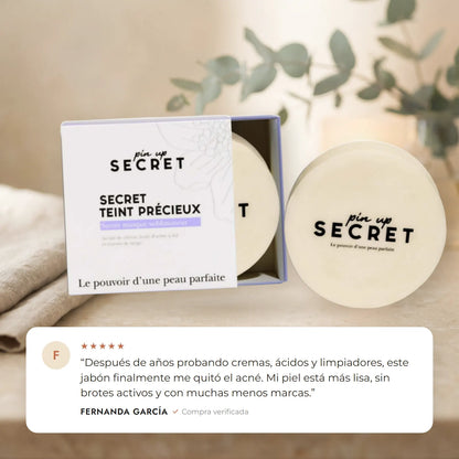 Secret Teint Précieux — Tratamiento Jabón Mascarilla para el Acné