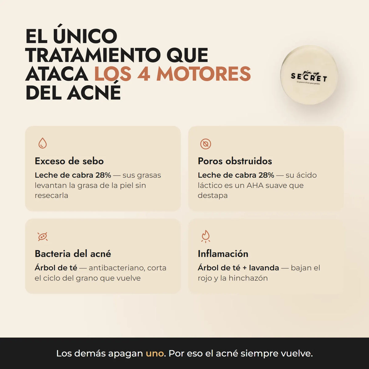 Secret Teint Précieux — Tratamiento Jabón Mascarilla para el Acné