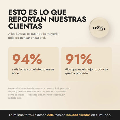 Secret Teint Précieux — Tratamiento Jabón Mascarilla para el Acné