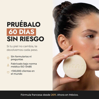Secret Teint Précieux — Tratamiento Jabón Mascarilla para el Acné